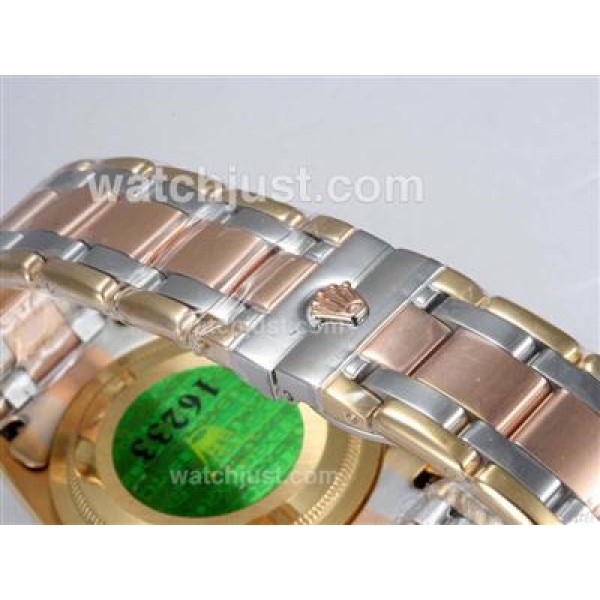 High Quality Rolex Day-Date II Masterpiece Replica Watches With White Mother-Of-Pearl Dials Online