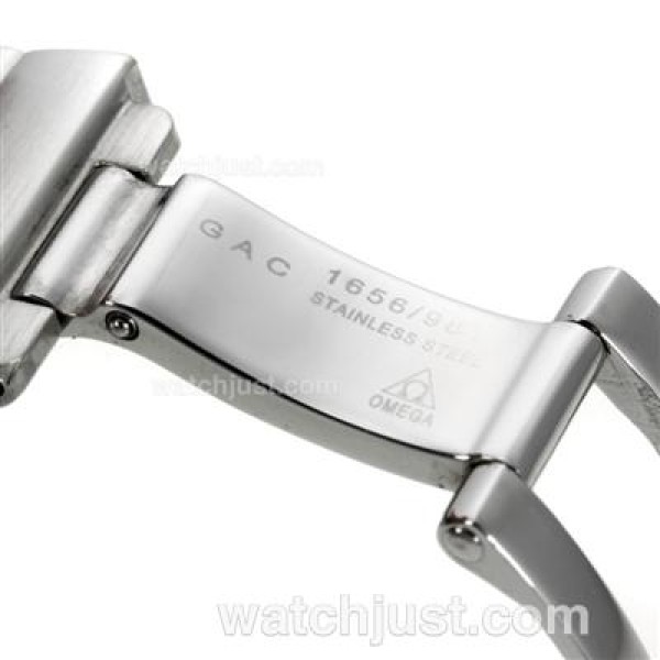 Omega Constellation Automatic Diamond Markers with Golden Dial S/S-18K Plated Gold Movement