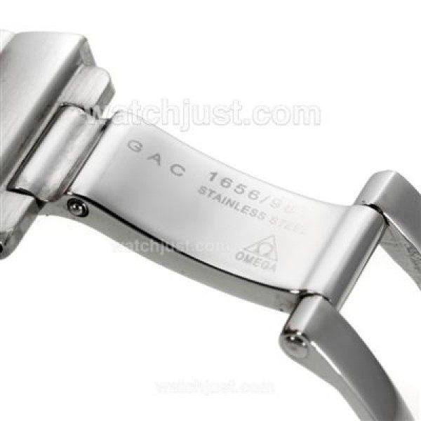 Omega Constellation Automatic Diamond Markers with Yellow Dial S/S-18K Plated Gold Movement