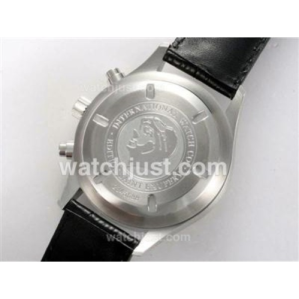 IWC Saint Exupery Chronograph Swiss Valjoux 7750 Movement with Black Dial Limited Edition