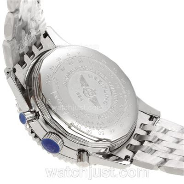 Breitling Navitimer Chronograph Swiss Valjoux 7750 Movement with Black Dial