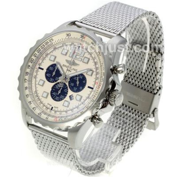 Breitling Professional Chronospace Working Chronograph with Beige Dial S/S