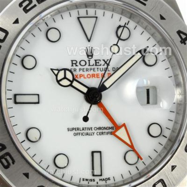 Cheap Replica Rolex Explorer II 216570 With White Dials For Men