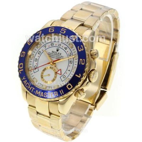 High End Rolex Yacht-Master 116688-0002 White Dials Men Replica Watches