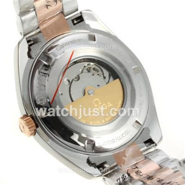 Omega Seamaster Aqua Terra Automatic Two Tone with White Dial