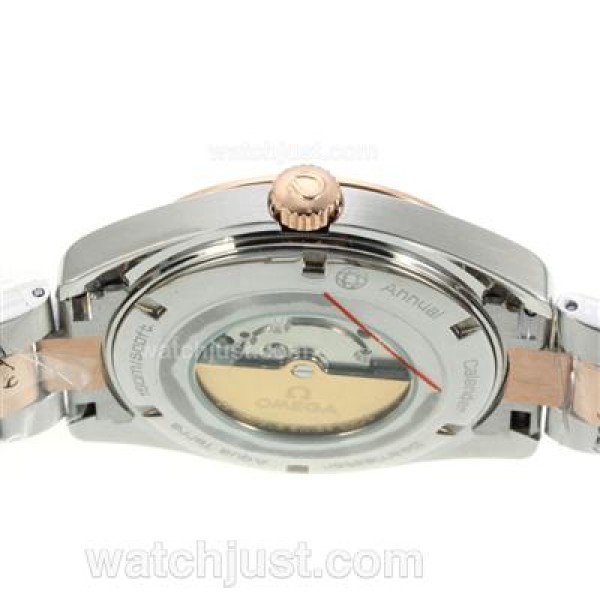 Omega Seamaster Aqua Terra Automatic Two Tone with White Dial