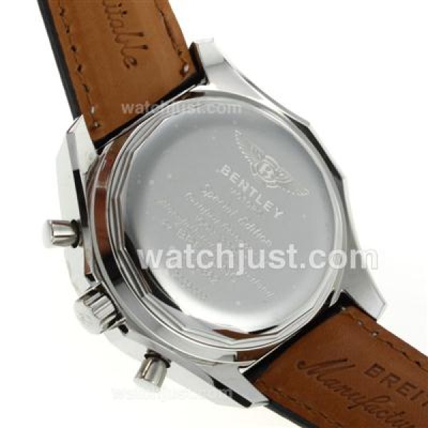 Breitling for Bentley Motors Automatic with White Dial-Same Structure As 7750 Version