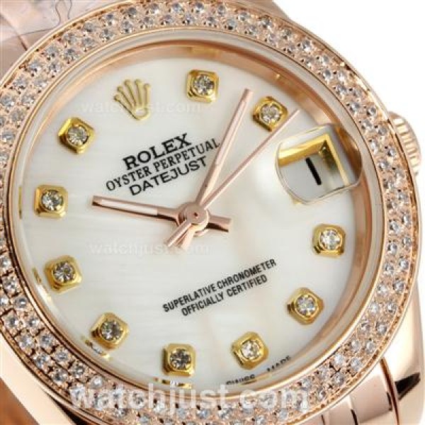 High Quality Rolex Datejust Replica Watches With White Dials For Sale