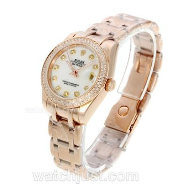 High Quality Rolex Datejust Replica Watches With White Dials For Sale