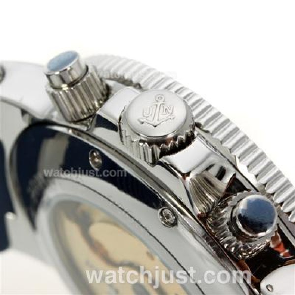 Ulysse Nardin Maxi Marine Automatic with Blue Dial-18K Plated Gold Movement