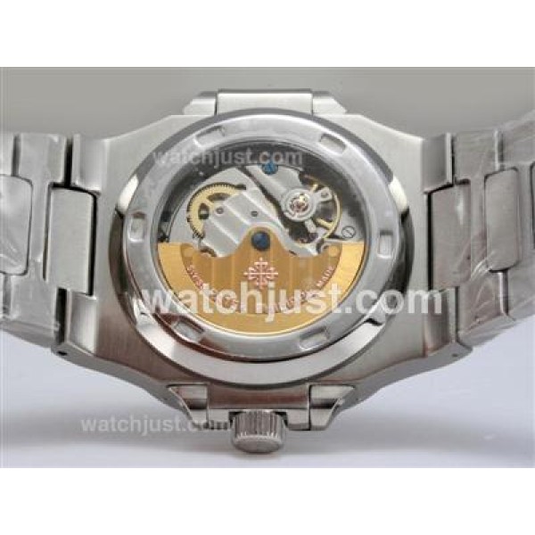Patek Philippe Nautilus Jumbo MBW Black Dial Same Chassis As Swiss ETA Version-High Quality