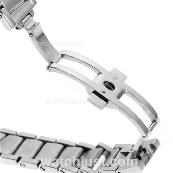 Best Qualtiy Fake Omega Ladymatic Watches With White Dials For Women