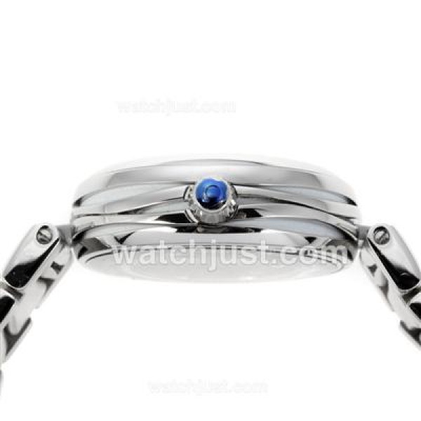Best 1:1 Omega Ladymatic Replica Watches With White Dials For Women
