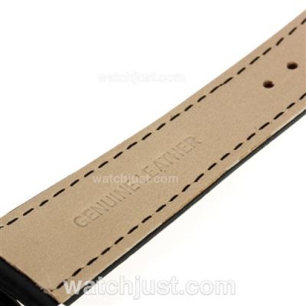 Piaget Altiplano Automatic Stick Markers with Black Dial-Leather Strap