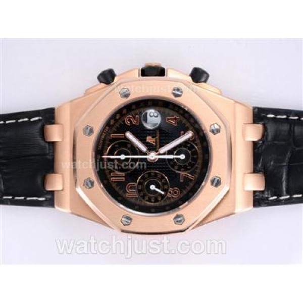 Audemars Piguet Royal Oak Limited Edition Swiss Valjoux 7750 Movement -Rose Gold