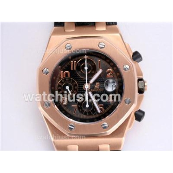 Audemars Piguet Royal Oak Limited Edition Swiss Valjoux 7750 Movement -Rose Gold