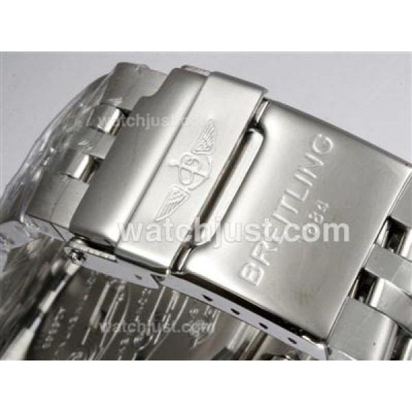 Breitling for Bentley Motors T Chronograph Swiss Valjoux 7750 Movement with White Dial New Version