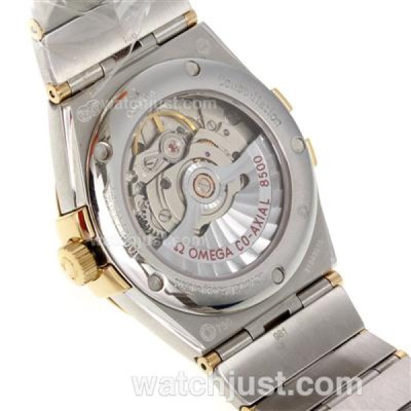 Best Quality Omega Constellation Fake Watches With Beige Dials For Women