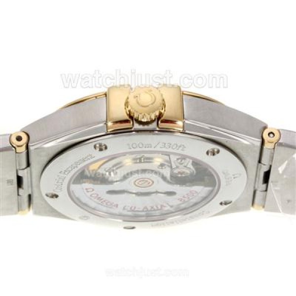 UK AAA Quality Omega Constellation Replica Watches With Golden Dials For Sale