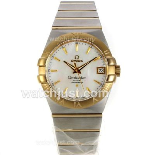 UK Best 1:1 Fake Omega Constellation With White Dials For Men