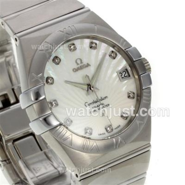 UK Best 1:1 Omega Constellation Replica Watches With White Dials For Sale