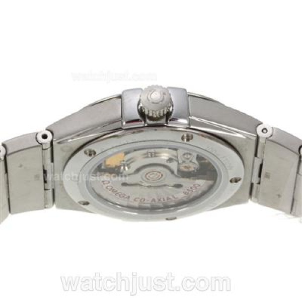 UK Best 1:1 Replica Omega Constellation With Mother-Of-Pearl Dials Stainless Steel Cases For Men
