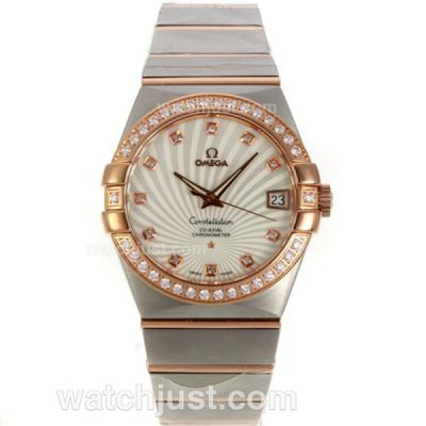 Best 1:1 Omega Constellation Replica Watches With White Dials Online