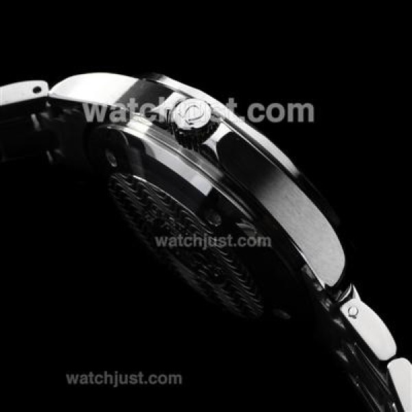 Omega Seamaster Automatic with Black Dial S/S(Gift Box & Extra Leather Strap Included)