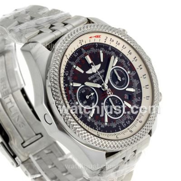 Breitling for Bentley 30s Chronograph Swiss Valjoux 7750 Movement with Brown Dial