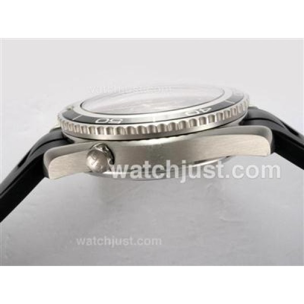 UK Best Quality Omega Seamaster Planet Ocean Chronograph Replica Watches With Black Dials For Men