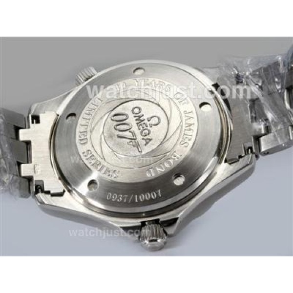Omega Seamaster 007 James Bond Automatic with Black Dial and Bezel