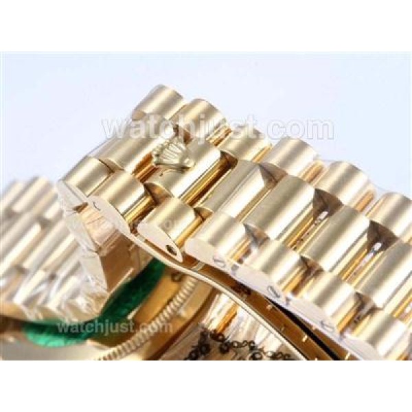 Best Quality Rolex Day-Date Fake Watches With White Dials For Sale