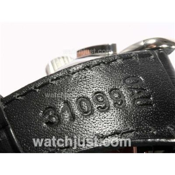 IWC Portofino Chronograph Swiss Valjoux 7750 Movement AR Coating with White Dial