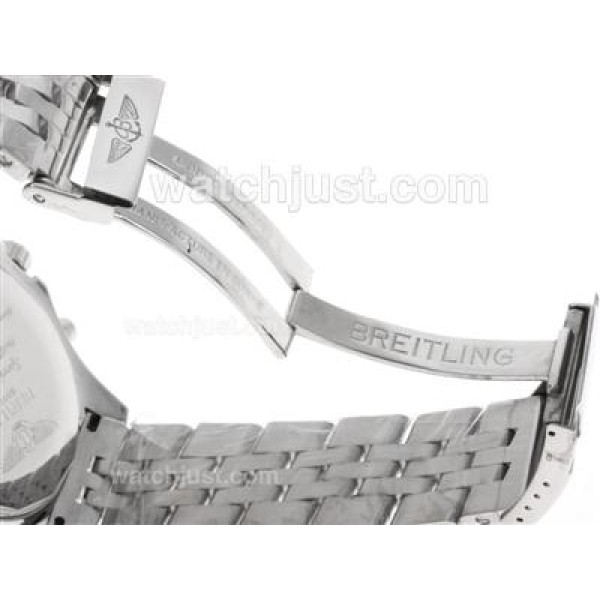 Breitling for Bentley 30s Chronograph Swiss Valjoux 7750 Movement with Black Dial