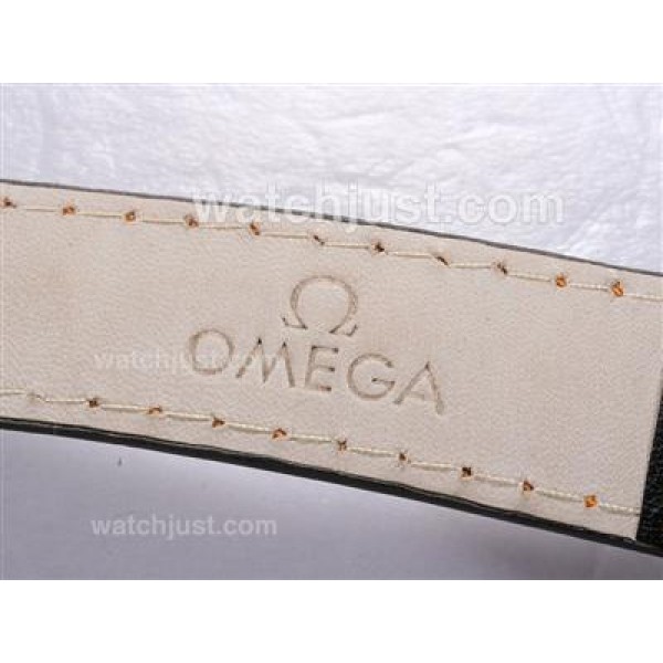 Omega Seamaster Planet Ocean Working Chronograph with Orange Bezel and Black Dial