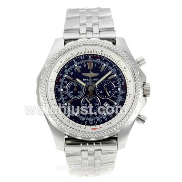 Breitling for Bentley Motors Working Chronograph with Blue Dial