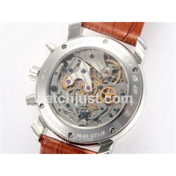 Vacheron Constantin Partrimony Chronograph Lemania Movement with White Dial Vacheron Constantin Partrimony Chronograph Lemania Movement with White Dial