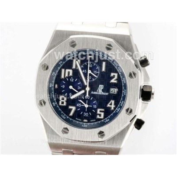 Audemars Piguet Royal Oak Offshore Working Chronograph with Blue Dial Same Chassis as 7750 High Quality