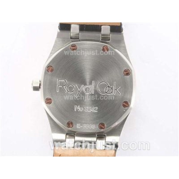 Audemars Piguet Royal Oak Swiss ETA 2836 Movement with Black Dial-Upgrade Version