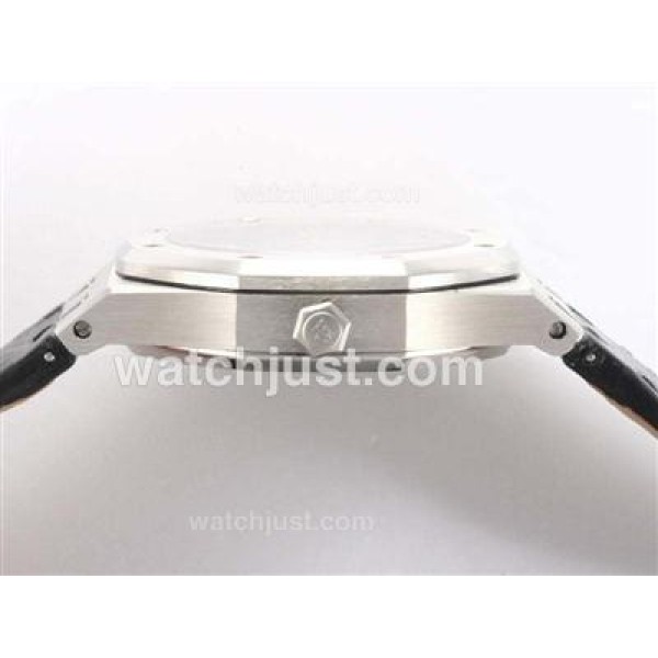 Audemars Piguet Royal Oak Swiss ETA 2836 Movement with Black Dial-Upgrade Version