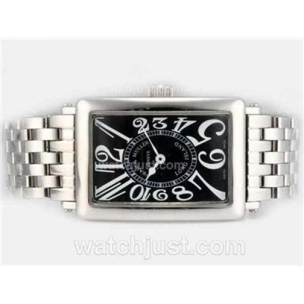 Franck Muller Long Island with Black Dial