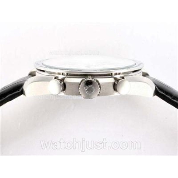 Omega Speedmaster Working Chronograph with White Dial