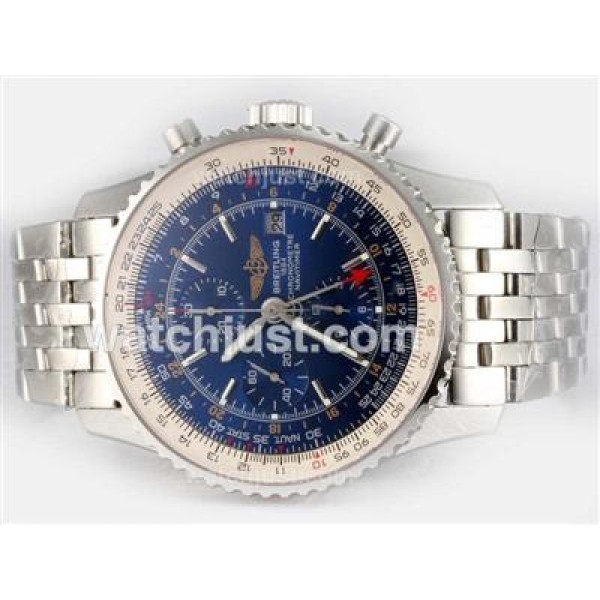 Best 1:1 Breitling Navitimer Replica Male Watches With Blue Dials