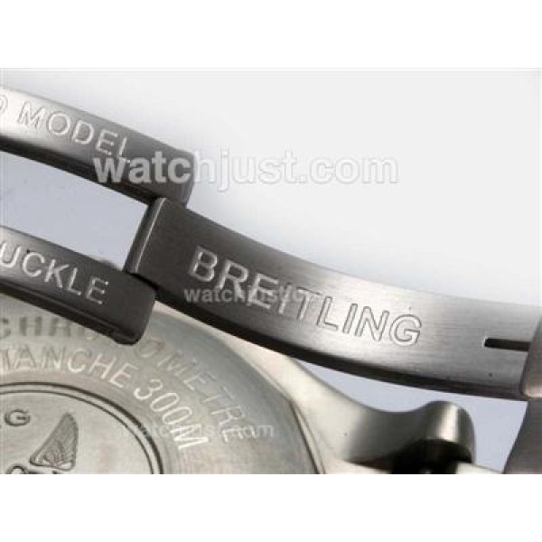 Breitling Avenger Seawolf Swiss ETA 2836 Movement with Black Dial-Full Titanium
