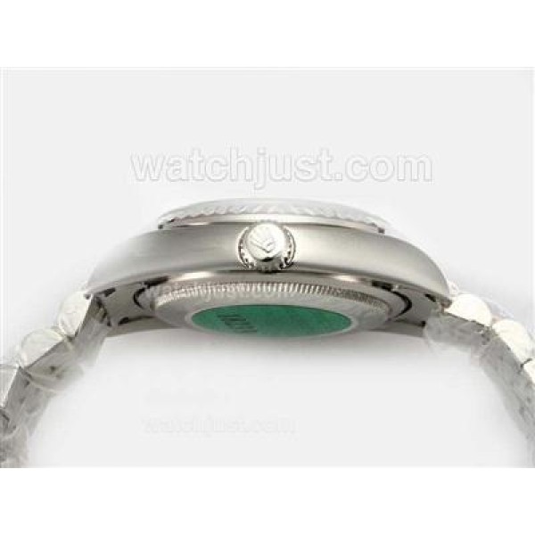 Best 1:1 Rolex Day-Date Replica Watches With Black Computer Dials For Sale