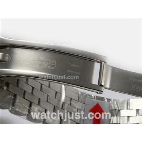Best Quality Rolex Day-Date Replica Watches With Black Computer Dials For Sale