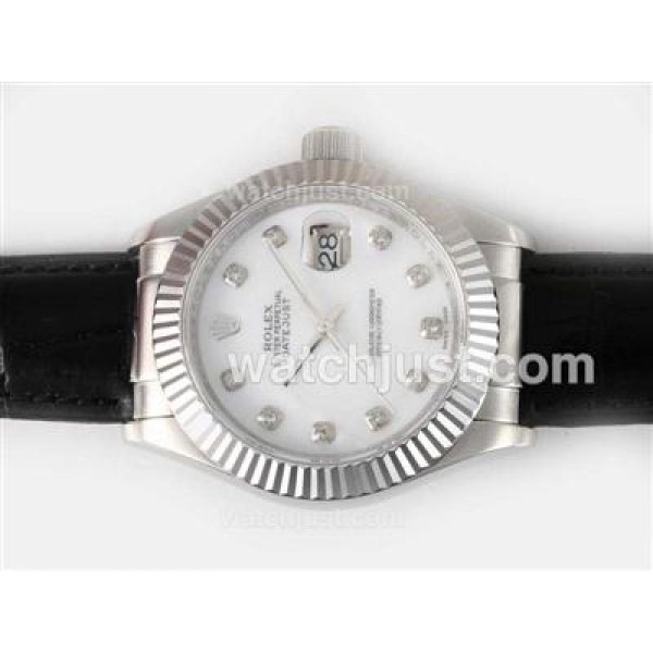 Best Quality Rolex Datejust Replica Watches With White Dials For Sale