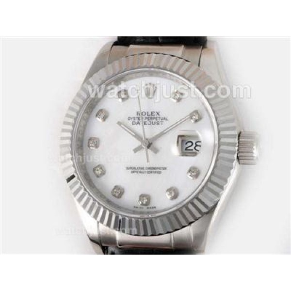 Best Quality Rolex Datejust Replica Watches With White Dials For Sale