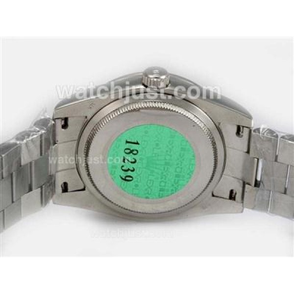 Top Quality Rolex Day-Date Fake Watches With Black Dials For Sale