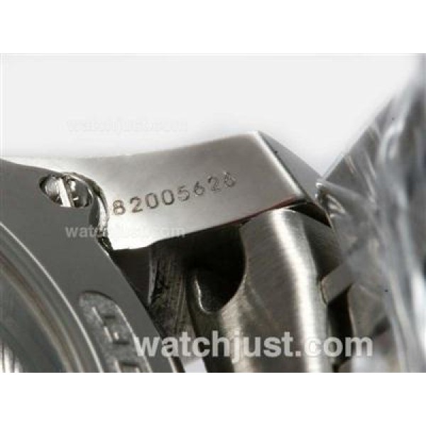 Omega Hour Vision See Thru Case With White Dial-Updated Model 21600bph
